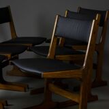 Set of 6 Farstrup Dining Chairs, Denmark, 1960s – Rosewood & Italian L