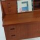 Vintage Danish teak secretary Chatol