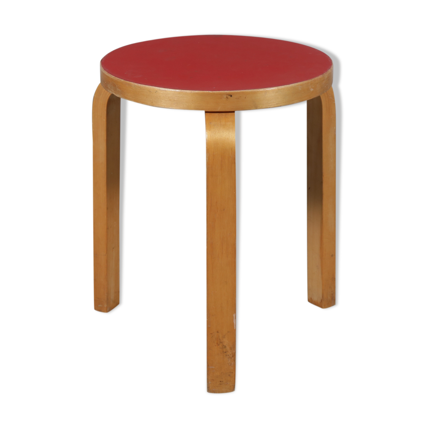 Birch stoo by Alvar Aalto, manufactured by Artek in Finland 1950