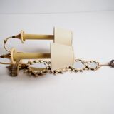 Neoclassical laurel wreath wall lamps, 1960s set of two