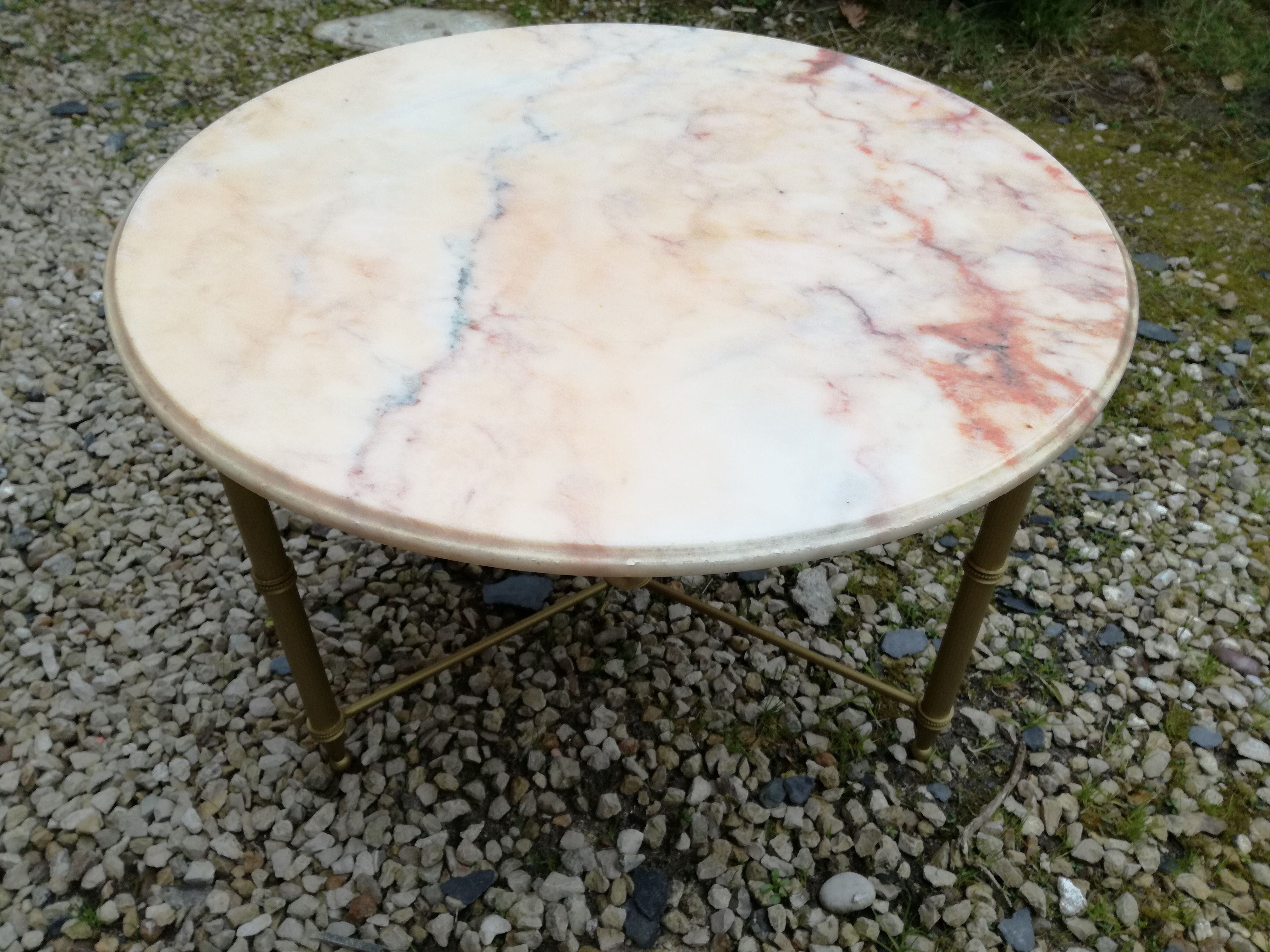Table basse onyx