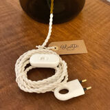 Lampe dame jeanne et jute