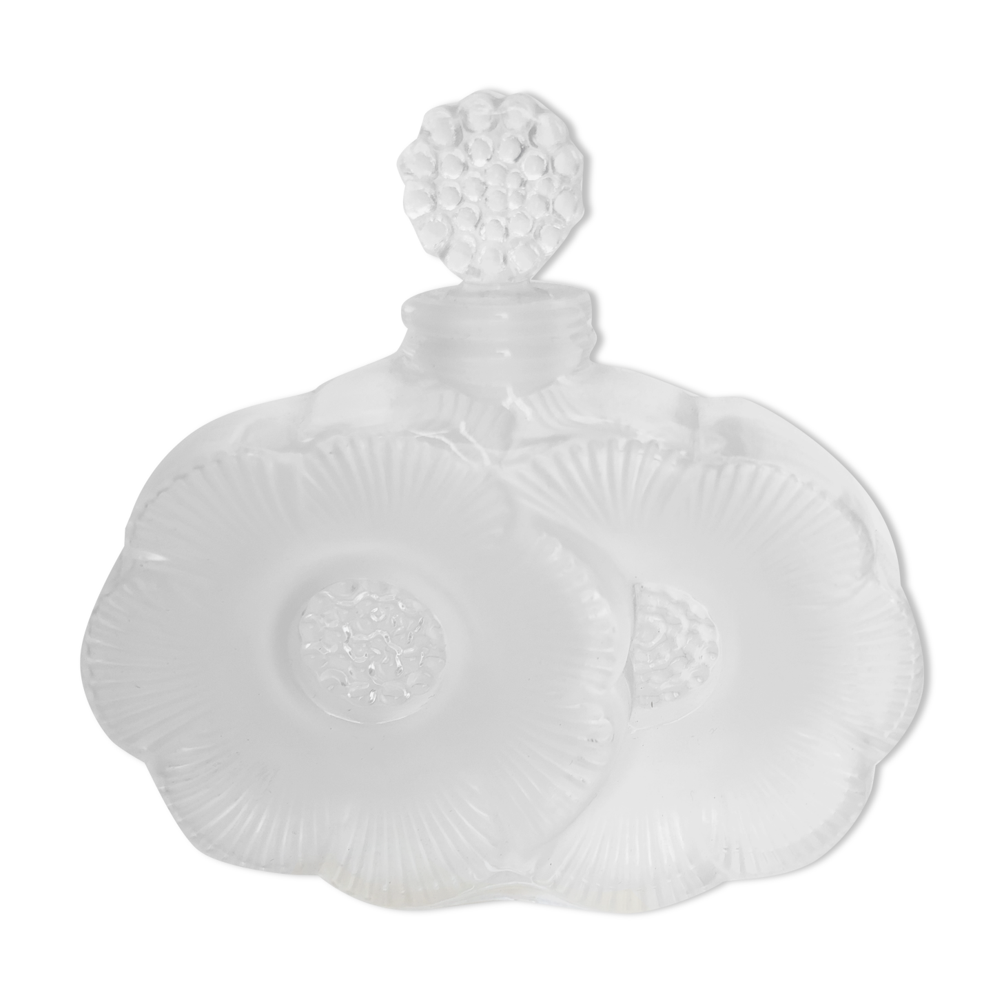 Lalique crystal perfume bottle