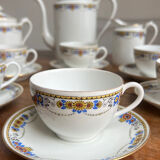 Ancien service à café en porcelaine de Limoges – années 1920