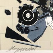 Alain le yaouanc, a fauna, 1978. original lithograph signed in pencil.