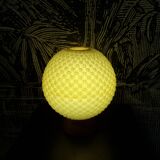 Temde teak bedside lamp