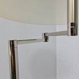 Vintage floor lamp in metal and synthetic resin