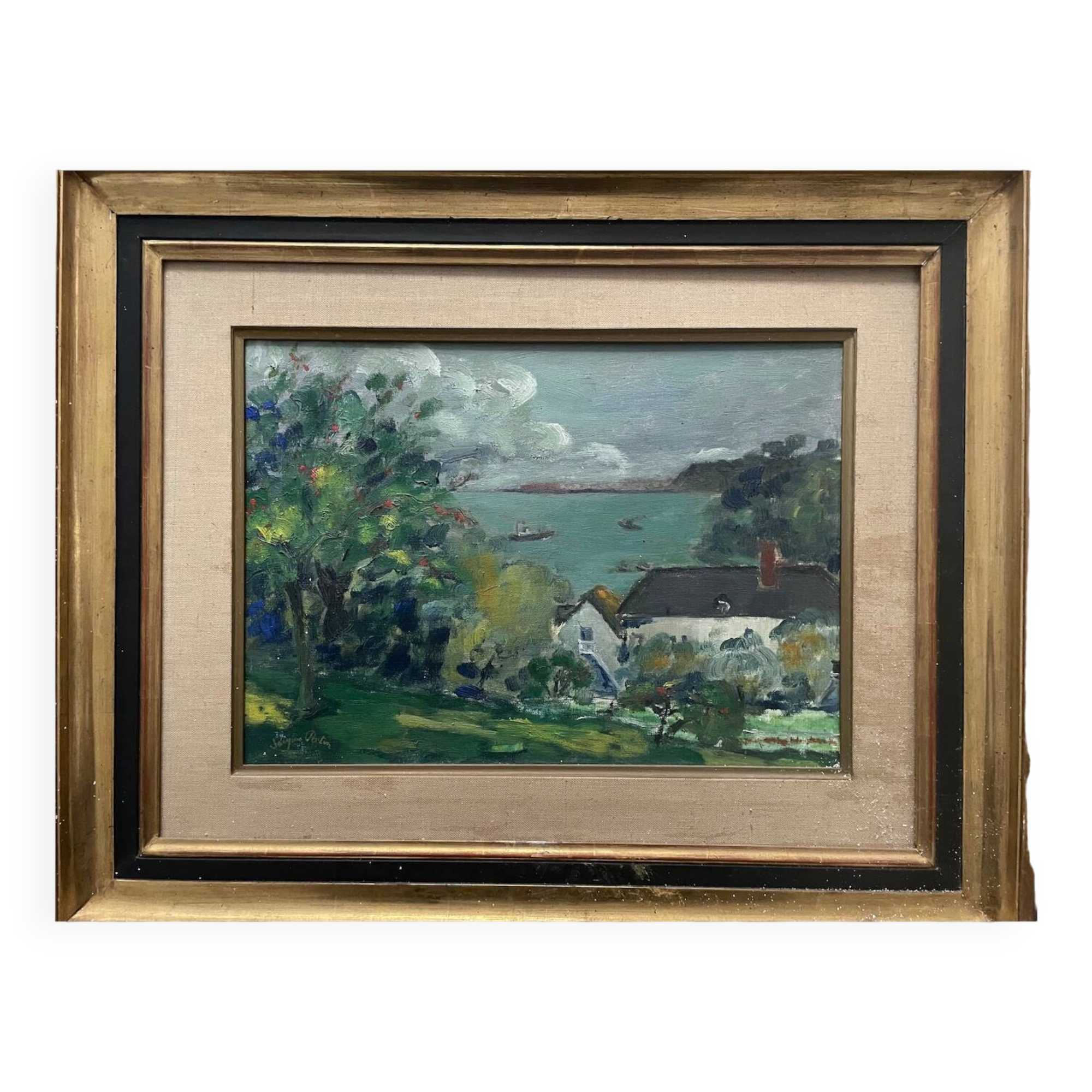 Jacques Potin (1920-2009) Deauville Signed