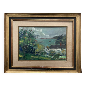 Jacques Potin (1920-2009) Deauville Signed