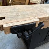 Old carpentry workbench
