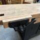 Old carpentry workbench