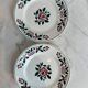 Deux assiettes plates Villeroy & Boch