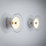 Paire d'appliques ou de plafonniers « Crystal » par Anders Pehrson pour Ateljé Lykt