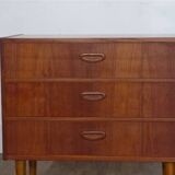 Commode vintage scandinave en teck 1960