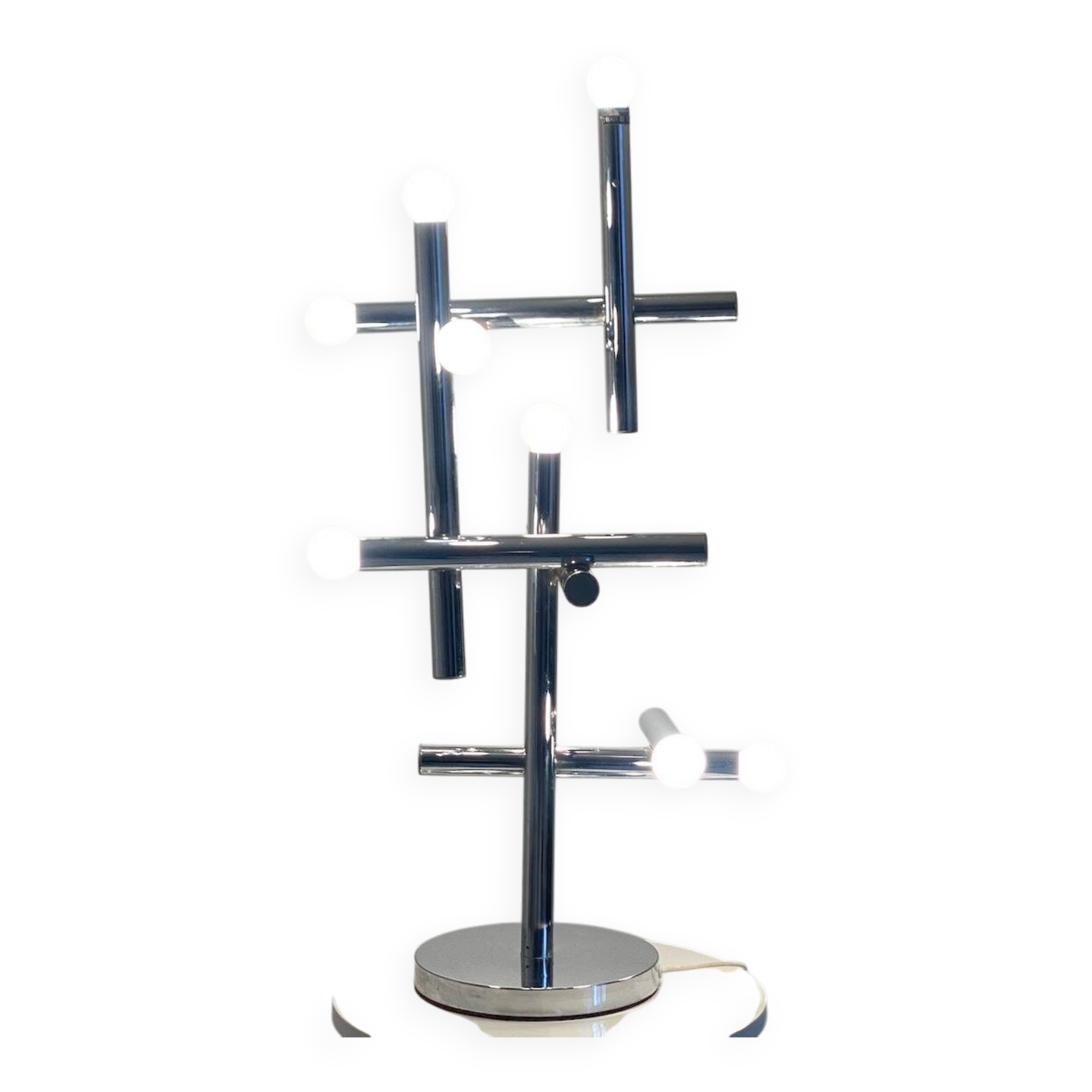 Space age vintage lamp 1970s Temde Made in Switzerland