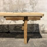 Antique kitchen workbench, vintage kitchen log