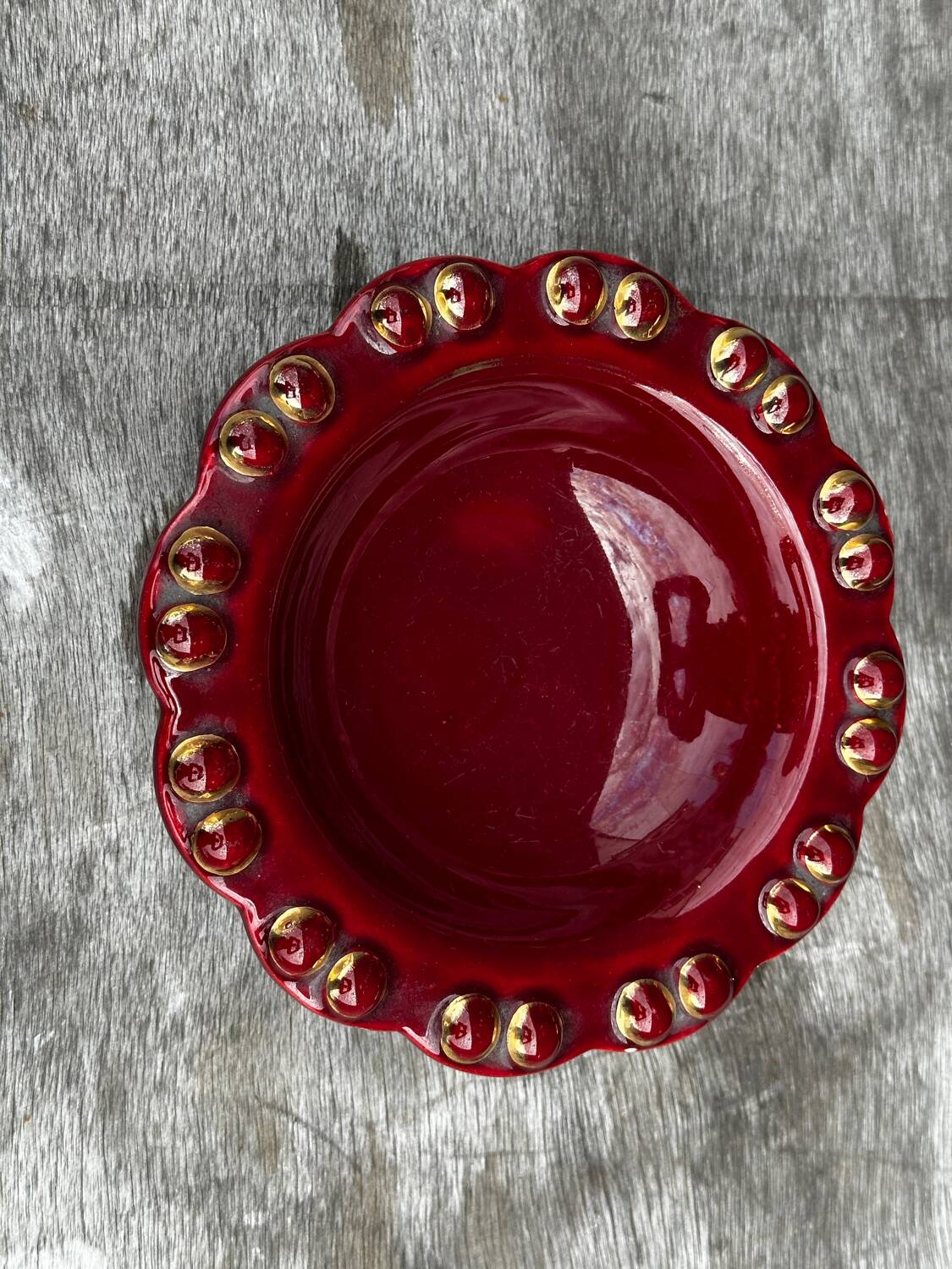 St-Clement Empty Pocket signed B. Letalle-Bordeaux enhanced with gold