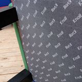 Westside bench and 2 armchairs by Ettore Sottsass for Knoll International, 1983