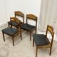 4 Danish chairs in Rio rosewood