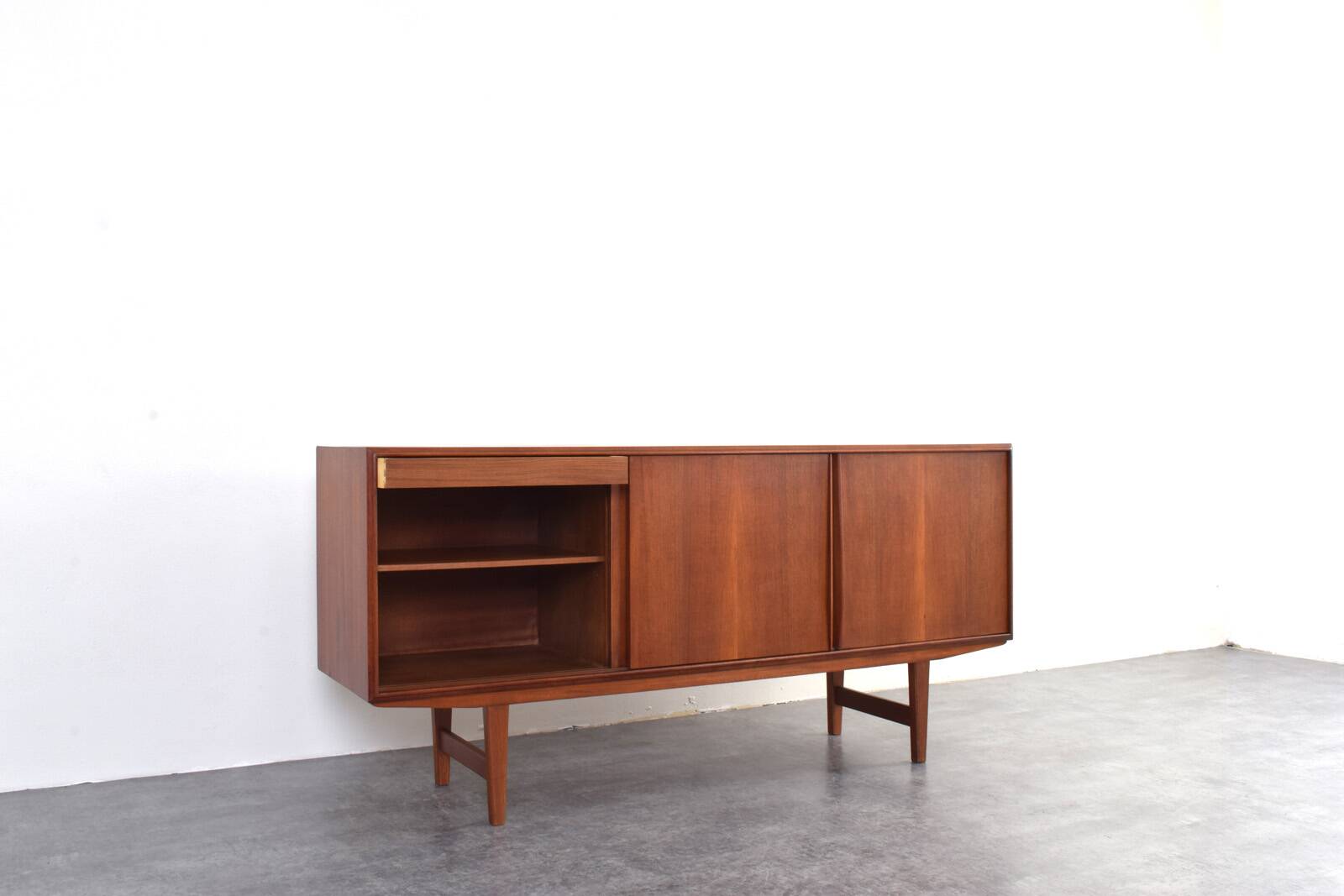 Mid-Century Danish Teak Sideboard, 1960s.