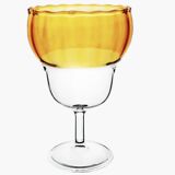 Wine Glass - Amber