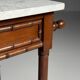 Table d'appoint en faux bambou vers 1900