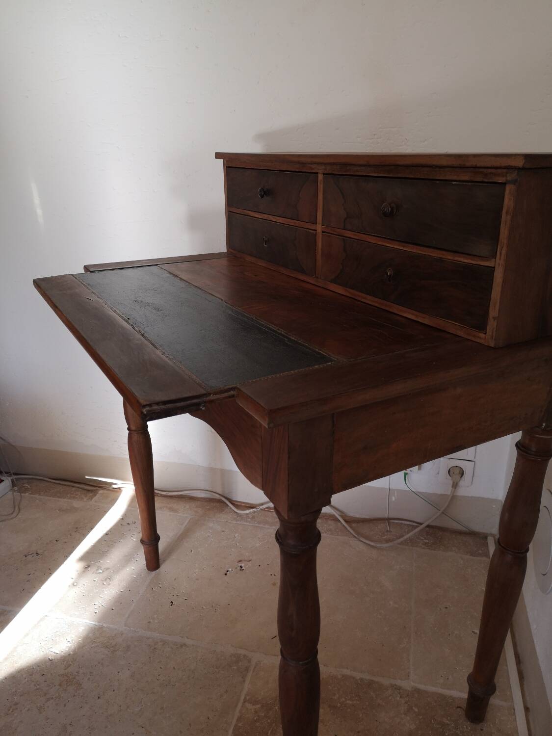 Louis Philippe style stepped lady's desk