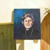 Oil portrait by robertine de vooght
