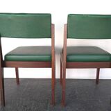 2X Scandinavian Teak Chairs (Set)