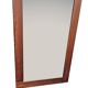 Big rosewood wall vintage mirror, 1970s