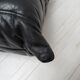 1990s vintage Togo set in black leather by Michel Ducaroy for Ligne Roset
