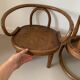 Lot de 2 fauteuils Fischel enfant ancien