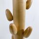 Mid-Century Modern Solid Wood Coat Rack