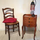 Paire de chevets Louis XV merisier
