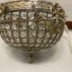 Crystal Beaded Flushmount 1980’s