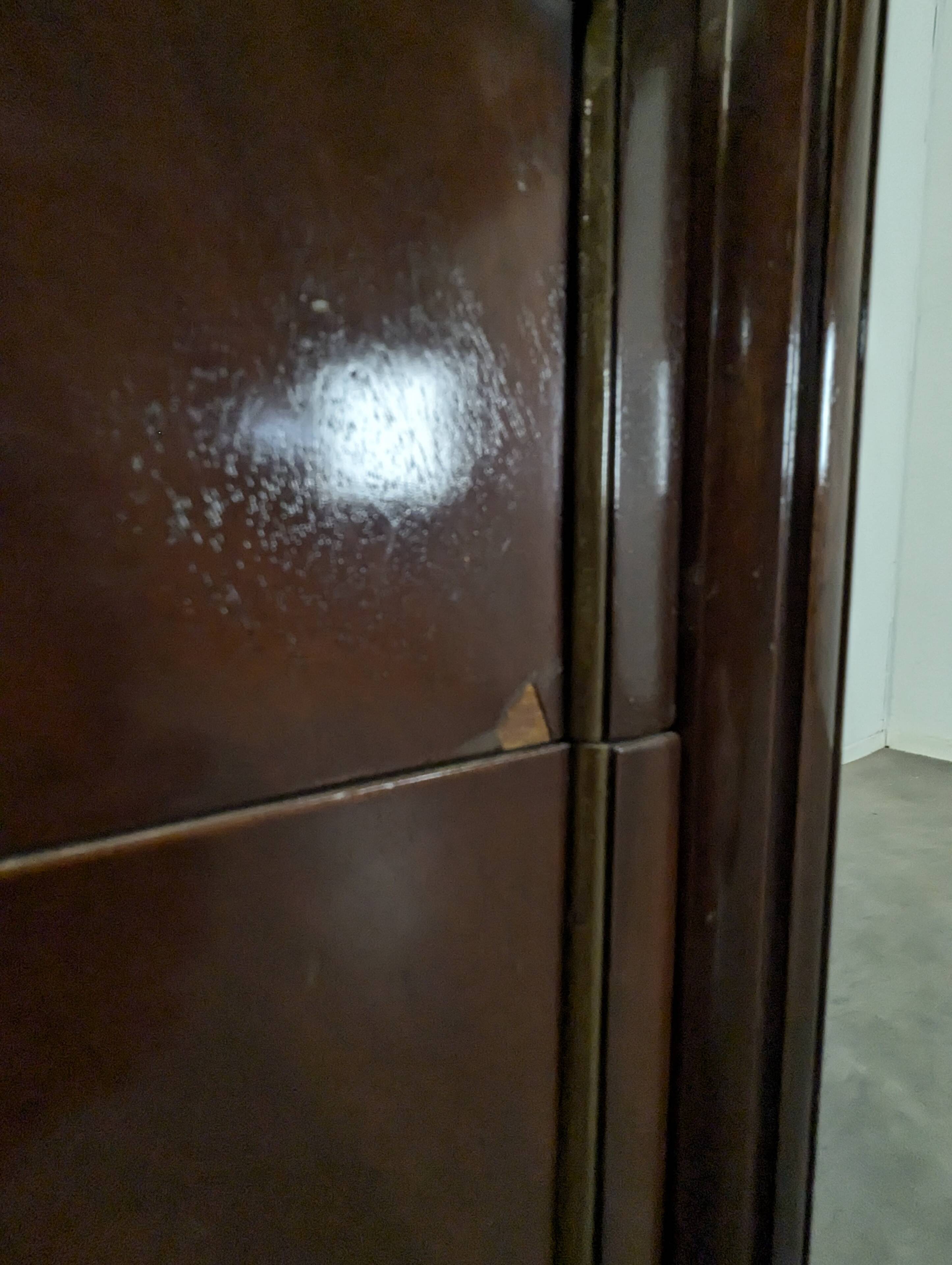 Louis XVI style mahogany chest of drawers