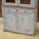 Patinated two-body buffet from the 19th century.