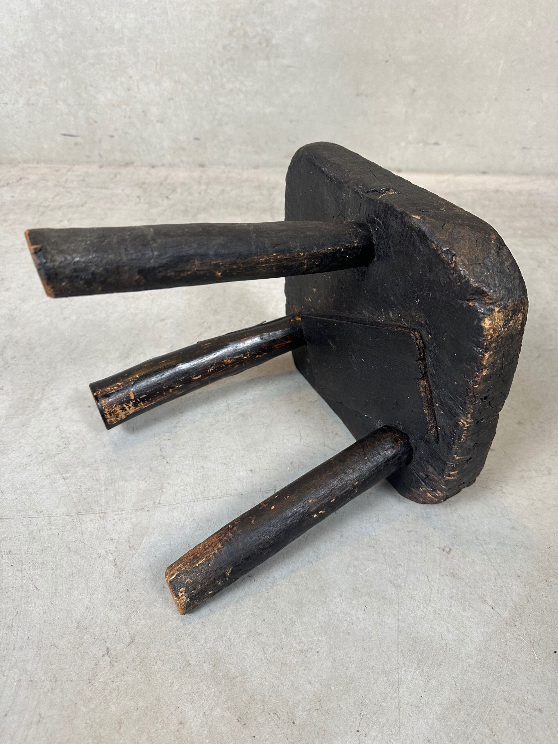 Vintage brutalist stool