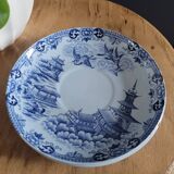 Set of two saucers Terre de fer Saigon