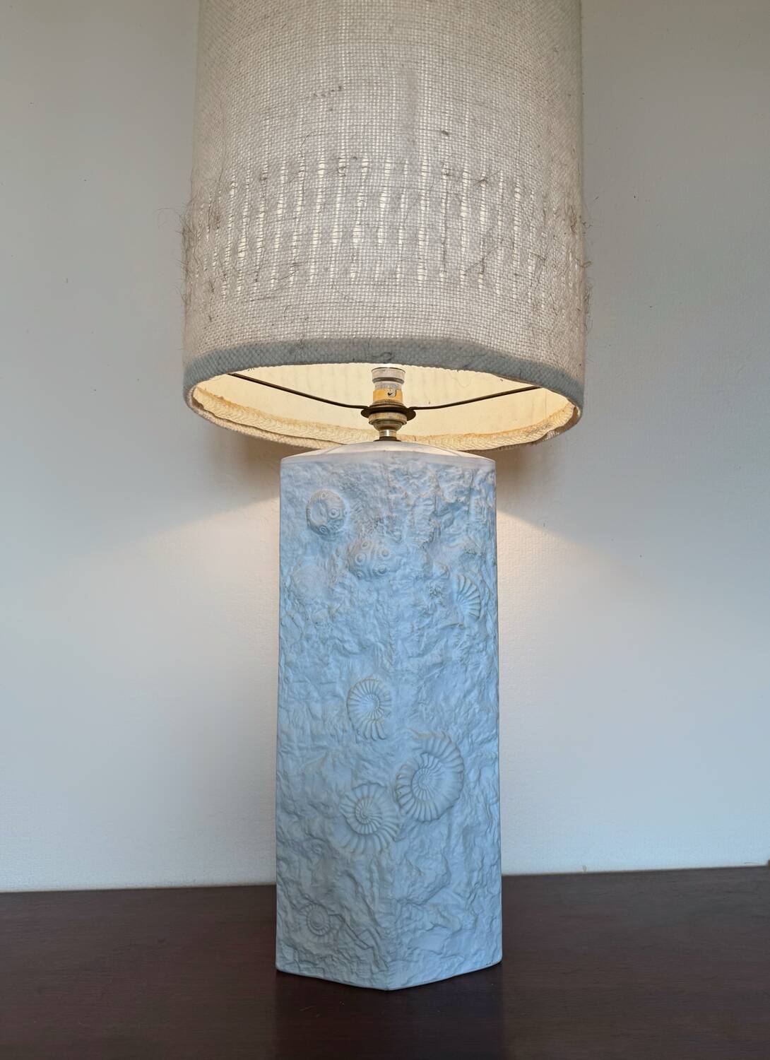 Large AK Kaiser ceramic lamp, Germany, 1970s