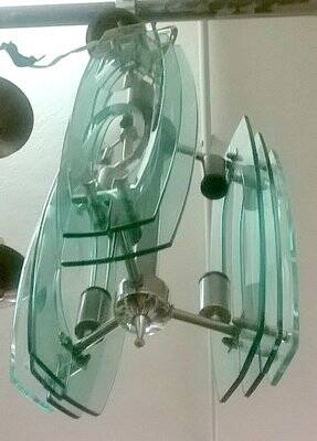 Italian pendant lamp made by Veca, 1960s