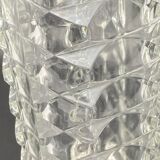 Square glass vase