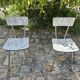 Paire de chaises en formica
