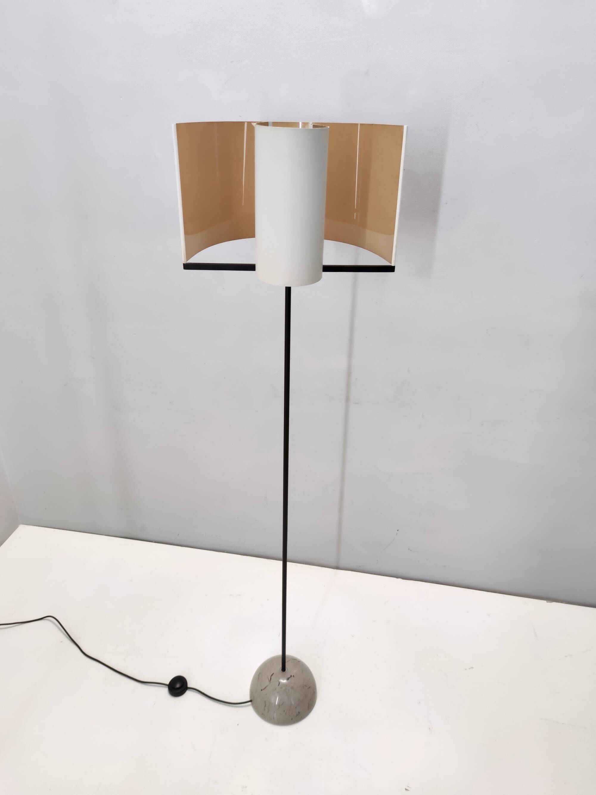 Rare Modernist Floor Lamp model "Abate" by Afra and Tobia Scarpa for Ibis
