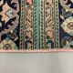 Distressed Turkish Rug 107x69 cm Vintage Shabby, Runner, Green, Brown Small