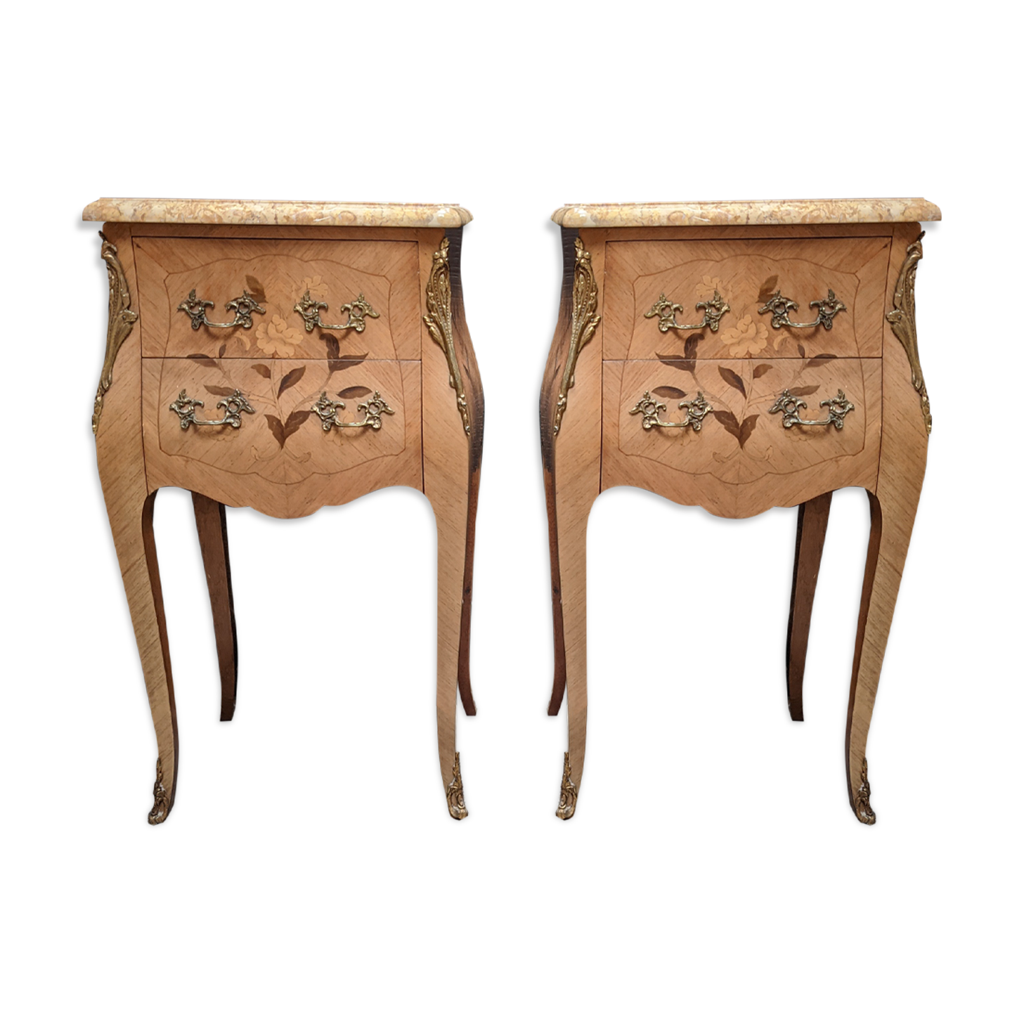 Paire de chevets Louis XV