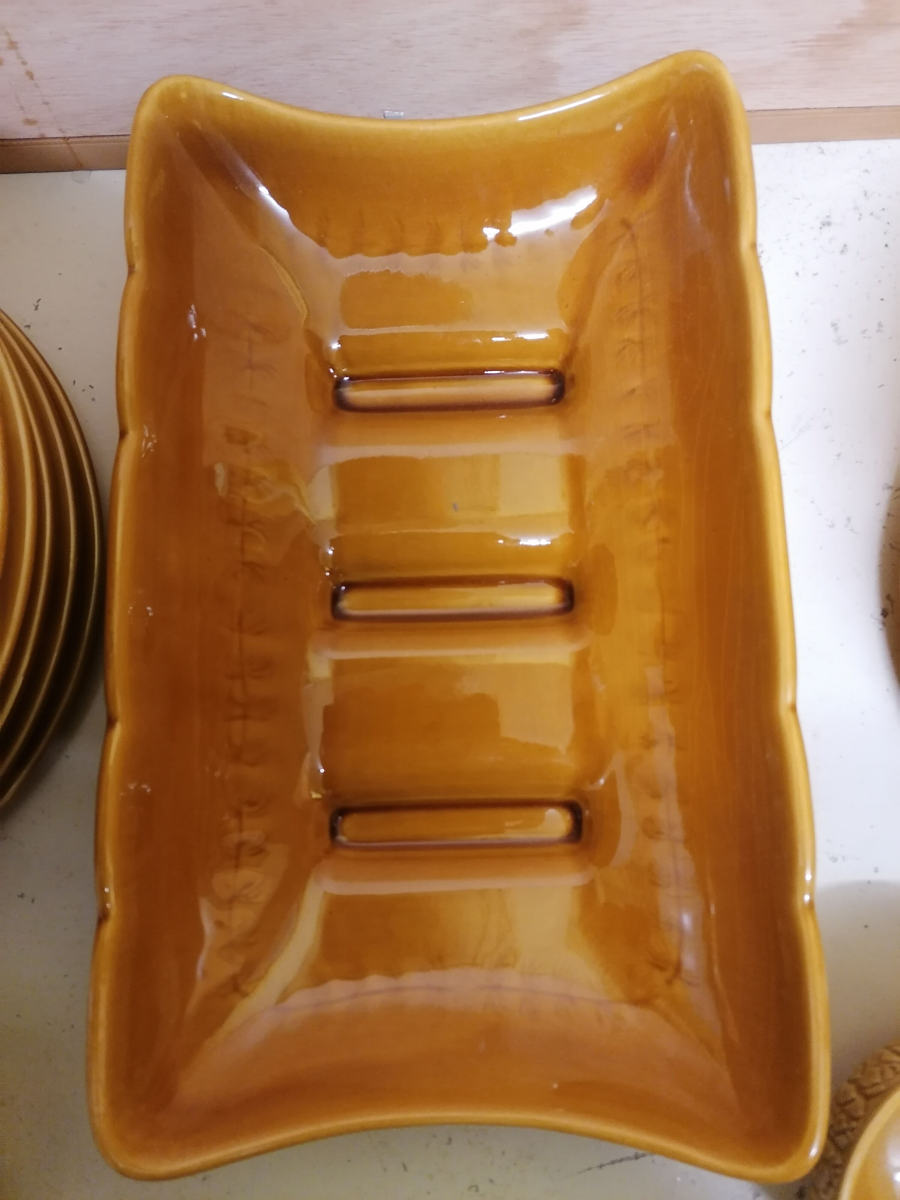 vintage asparagus service GIEN