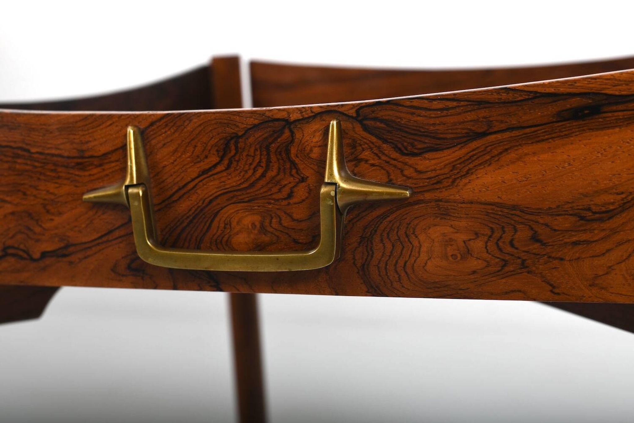 Table pliante à plateau de Mogens Lysell, Danemark, années 1960