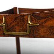 Table pliante à plateau de Mogens Lysell, Danemark, années 1960