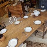 Oak farmhouse table